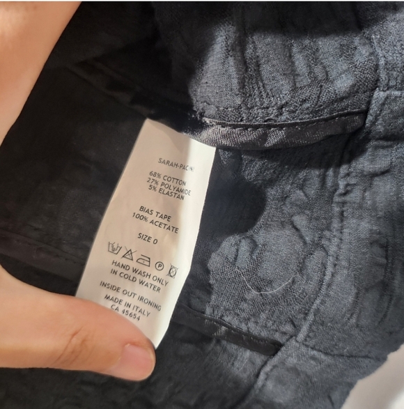 Sarah Pacini Charcoal Textured Blazer - Picture 2 of 7